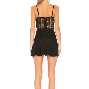white christmas dresses Keyhole Tan Crochet Dress – VETCHY main image 1